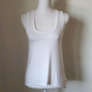 Soft White Cotton Tank